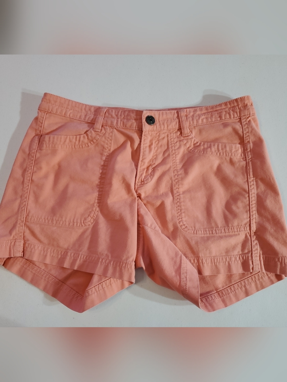 The North Face Sz 6 Coral Peach Cotton Jean Shorts